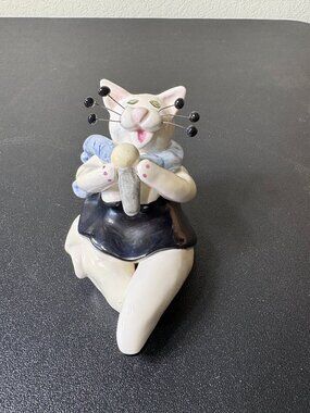 Vintage Annaco Creations by Lacombe 2001 Singing Cat